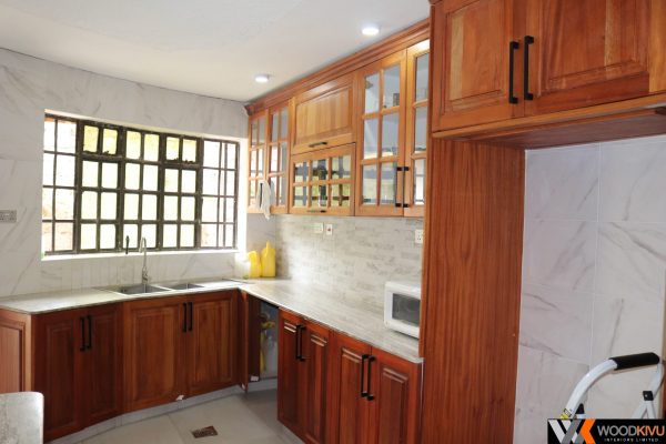 solid wood kitchens kenya